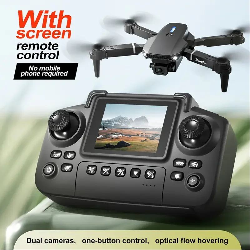 Jjrc Drone X12 - 2025 E88 드론 HD 듀얼 카메라,